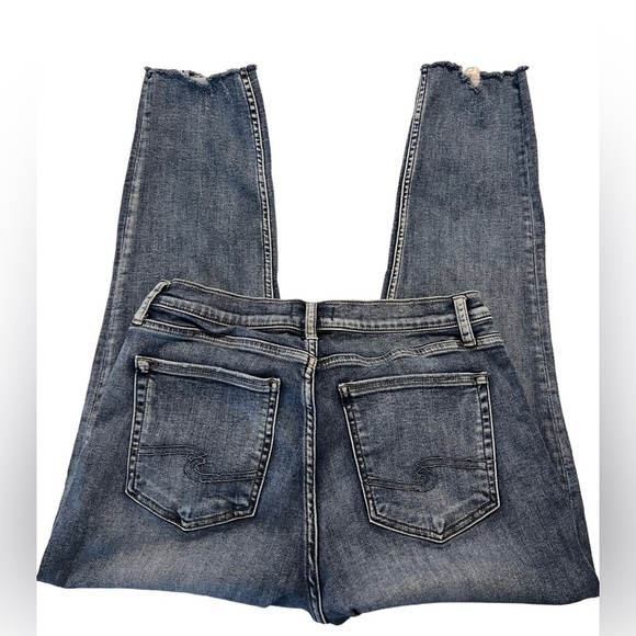 Silver Jeans Denim - Silver Jeans Calley Crop Jeans
